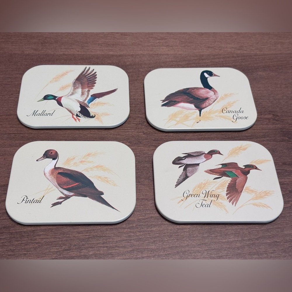 Avon 1981 Vintage Chesapeake Collection Coasters- set of 4